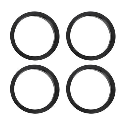 INFINAUTO Hub Centric Ring 64.1mm ID 73.1mm OD Car Wheel Hub Ring ABS Plastic Black 4pcs