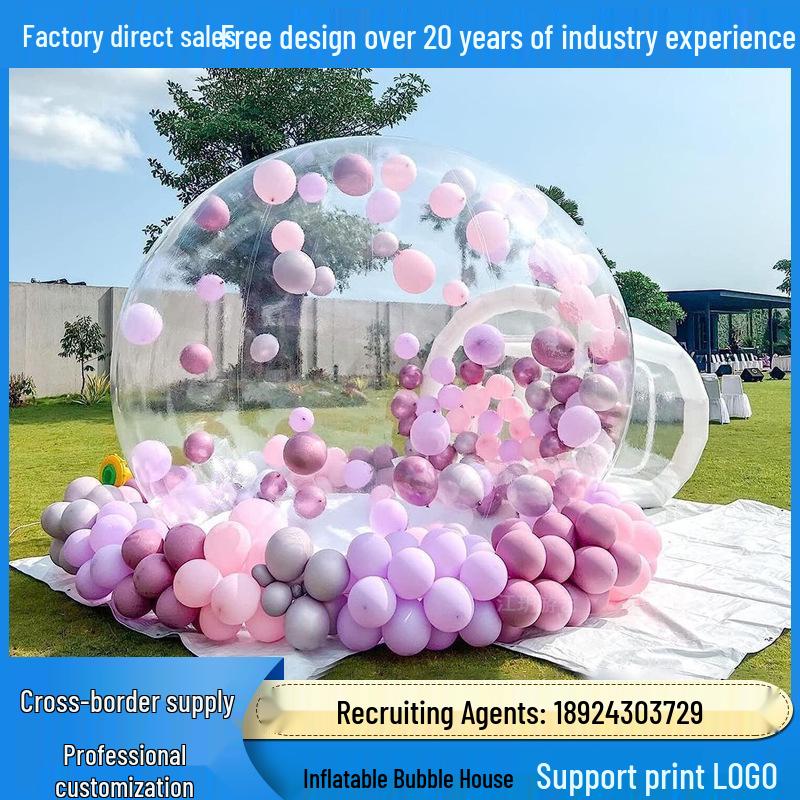 Transparent Inflatable Bubble Tent: Outdoor Starry Sky Room for Weddings, Birthdays, and Events