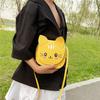 Adorable Mini Cartoon Cat Shoulder Bag For Girls Lightweight Fashionable Design