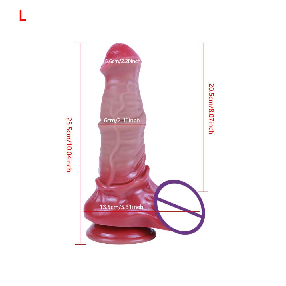 Extra-Large Horse Phallus Dilator Anal Plug for Masturbation
