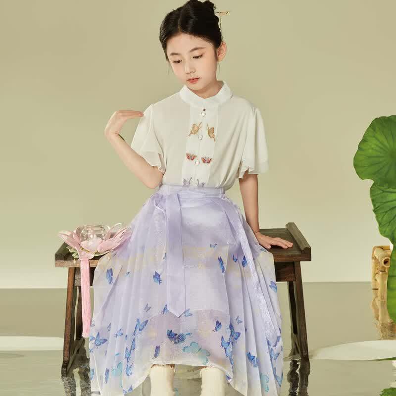 Sommer Hanfu Rock Set für Mädchen