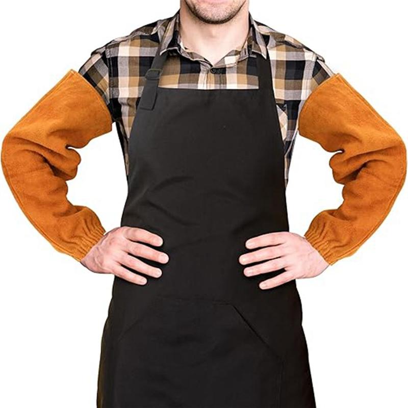 Flame& Heat Resistant Welding Arm Guards, Protective Sleeves For Welders For Men And Women Work