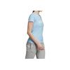 Adidas Sports Style Short Sleeve T-Shirt Women Tops Light-Blue EI0695