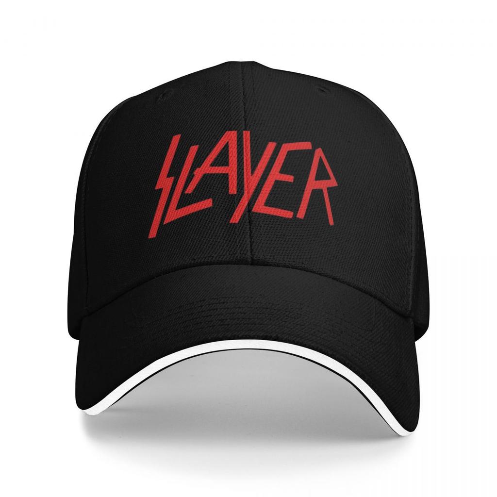 Unisex Baseballkappen Heavy Metal Band Slayer Emblem Outdoor Streetwear Sommer Sport Baseballkappen Hip Hop Kappe Casquette Hüte