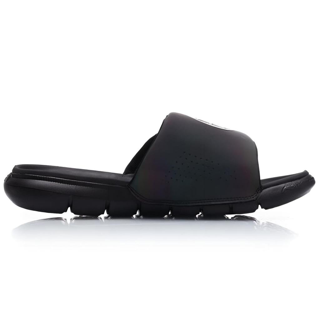 Li Ning Rubber Sole Slide Slippers Men's Black AGAP009-3