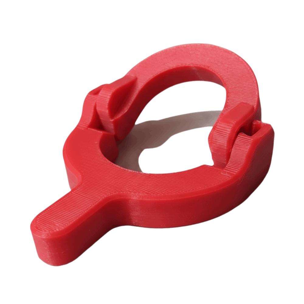 

Rotundity Rotary Bottle Opener 3D Printed Jar Remover Multi-function Cap Opener Kitchen Use красный