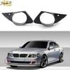 Front For BMW E65 E66 750i 760Li 2006-08 Bumper Grill Fog Light Lamp Black Cover