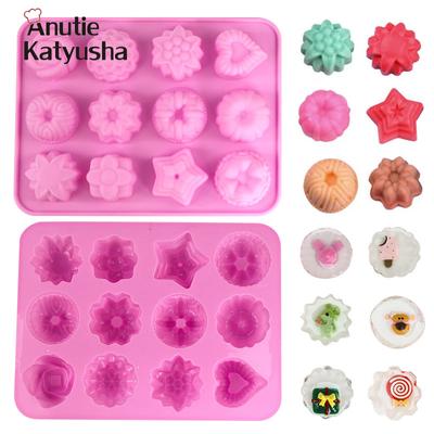Hohlraum Silikon Blume Rose Schokolade Kuchen Seife Form Backen Eis Tablett Form Kuchen Kekse Form