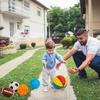 Balls for Toddlers 1-3,Toddler Sports Toys,Set of 7 Kids Ball Soft Foam Baby Sports Balls- Soccer Ball Basketball Baseball Rugby Bounce Ball