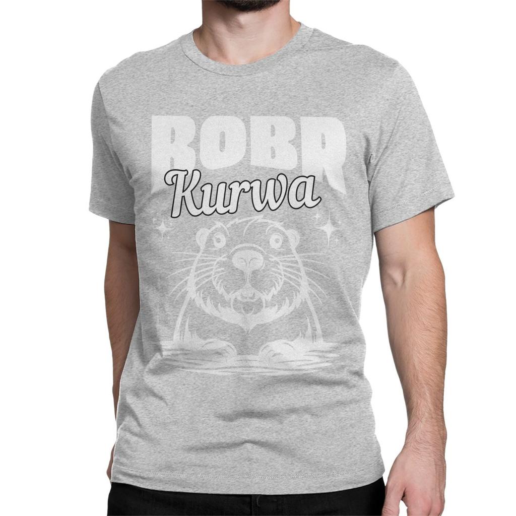 Bobr Bober Kurwa T-Shirts Men Women Polish Awesome 100% Cotton Tee Shirt Round Neck Short Sleeve T Shirts Summer Tops