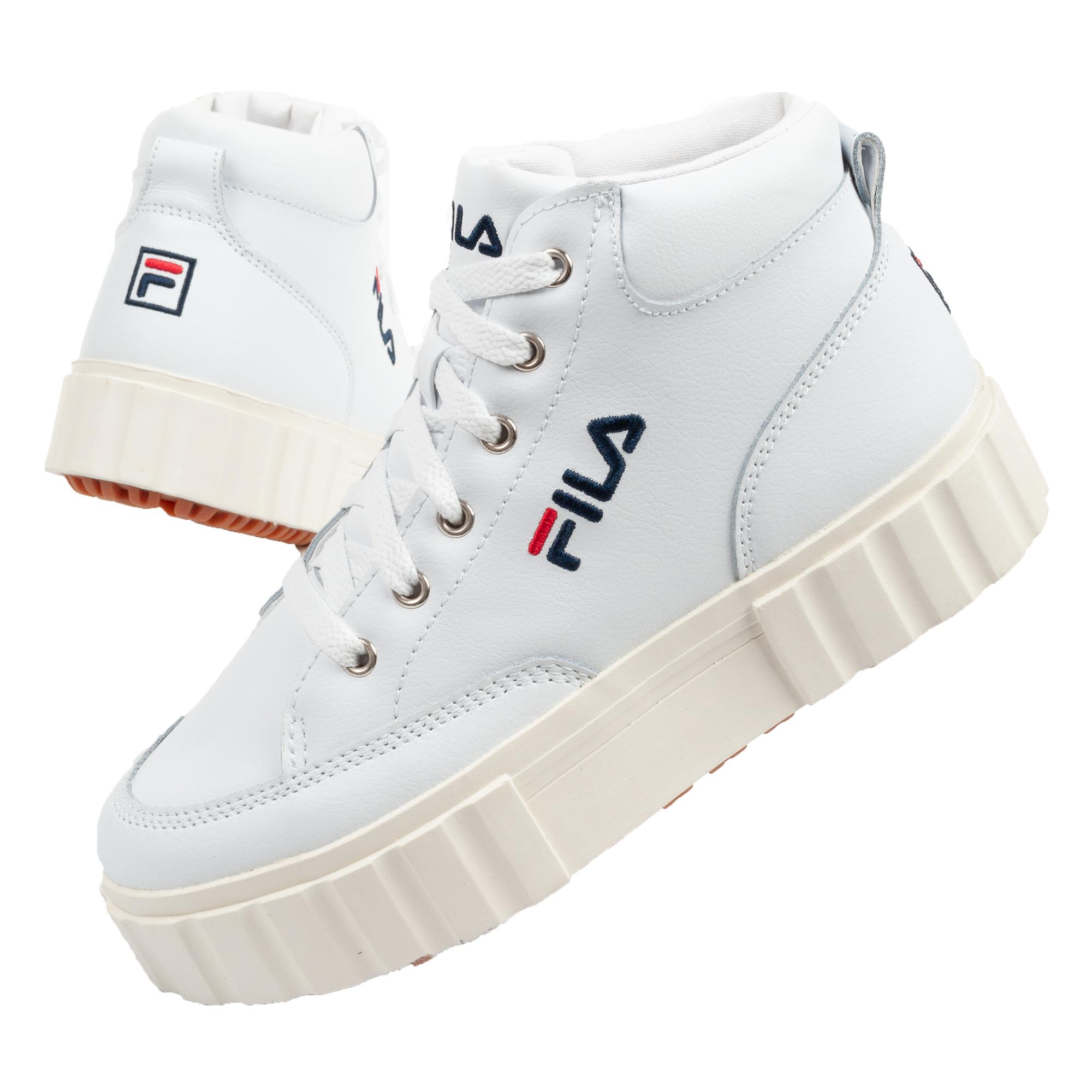 SuperMerchantEU Fila Sandblast Mid [FFW018710004] Maat 40 White