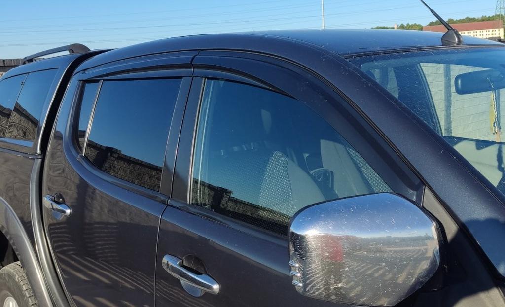 

Вітровики (4 шт, Sunplex Sport) для Mitsubishi L200 2006-2015 рр.