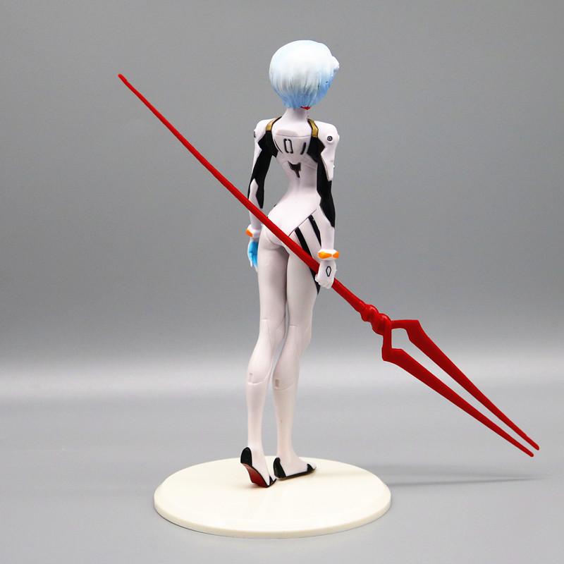 22cm New Evangelion Rei Figur Spielzeug Puppe Weihnachts- Geburtstagsgeschenk für Kinder Mädchen