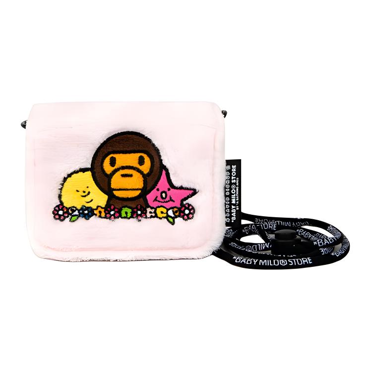 

Новые A BATHING APE David Biskup Тканевые Сумки Кроссбоди Сумки на Плечо Обычные Женские Белые 0MXBGM9012XXI 10.9*5.1*8.9CM