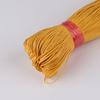 About 45m Wax Thread Cotton Cord Waxed Cotton Braided Rope for Braided Macrame Sewing Tools DIY Handmade Braided Rope Crafts
