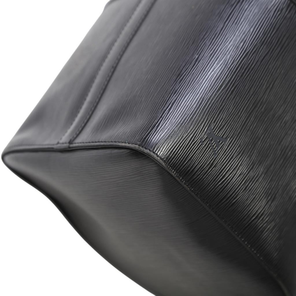LOUIS VUITTON Epi Kiepol 50 Boston bag Epi Leather black unisex M42962 Used