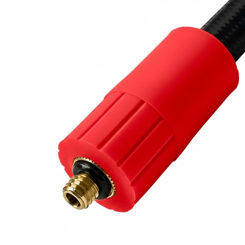 Strong 6mm Threaded Tire Inflation Hose Rapid Air Charging Leak Proof Tire Air Chuck Suitable for Auto Bike Wheels