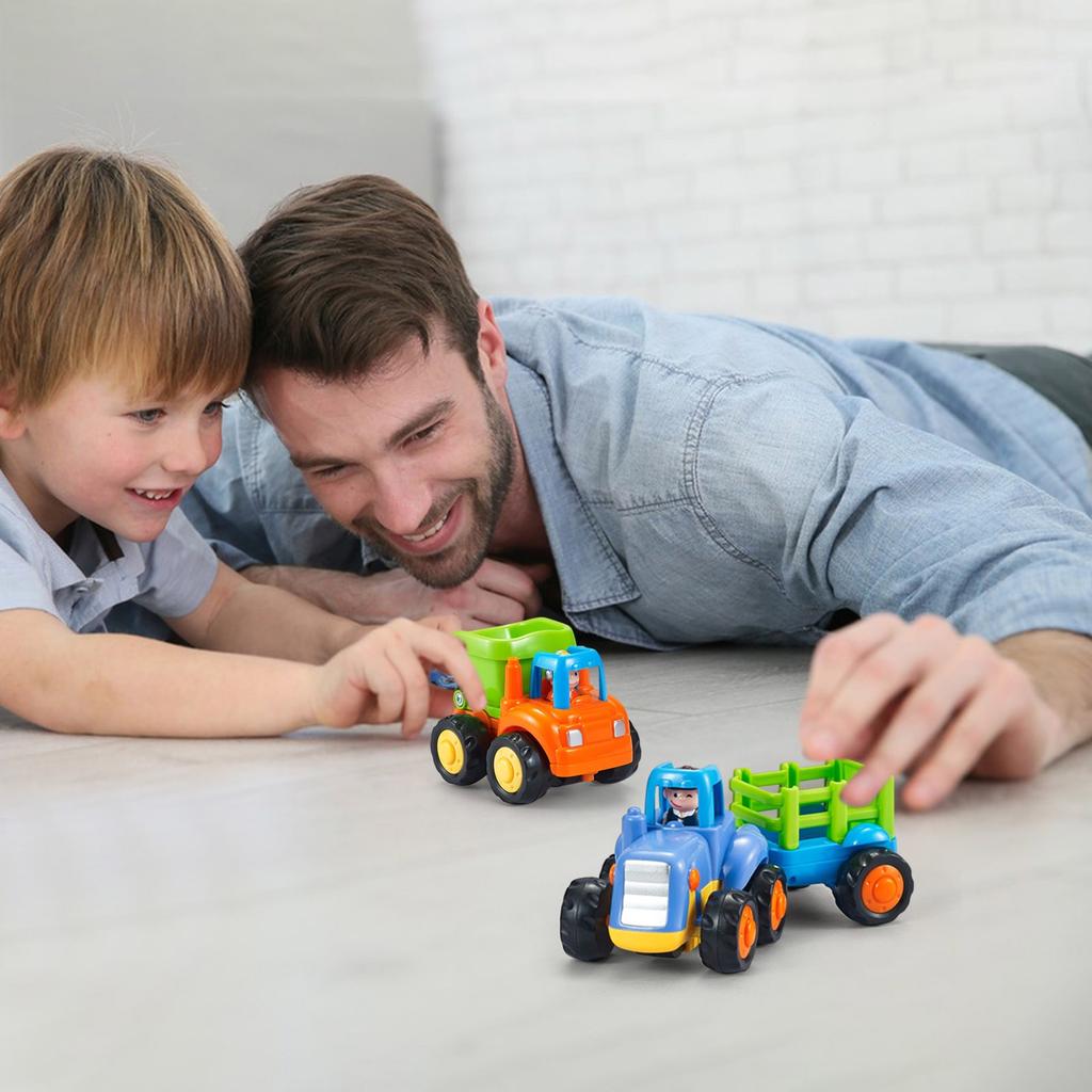 Friction Driven Cars, Pushes And Toy Trucks For Construction Vehicles