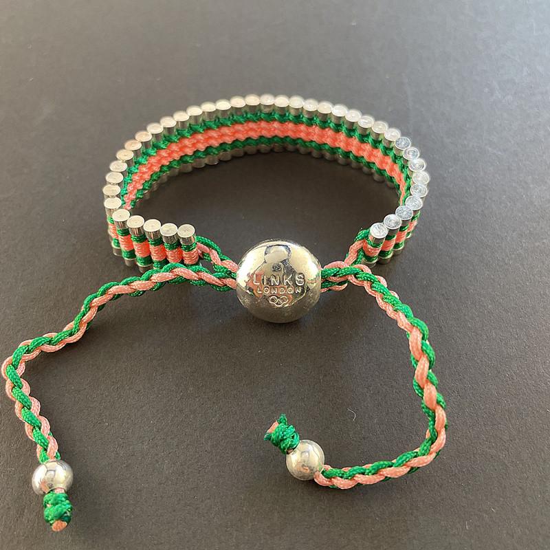LINKS Bracelet 925 Silver Friendship Weave Bracelet, Low price Wholesale, Christmas Gift
