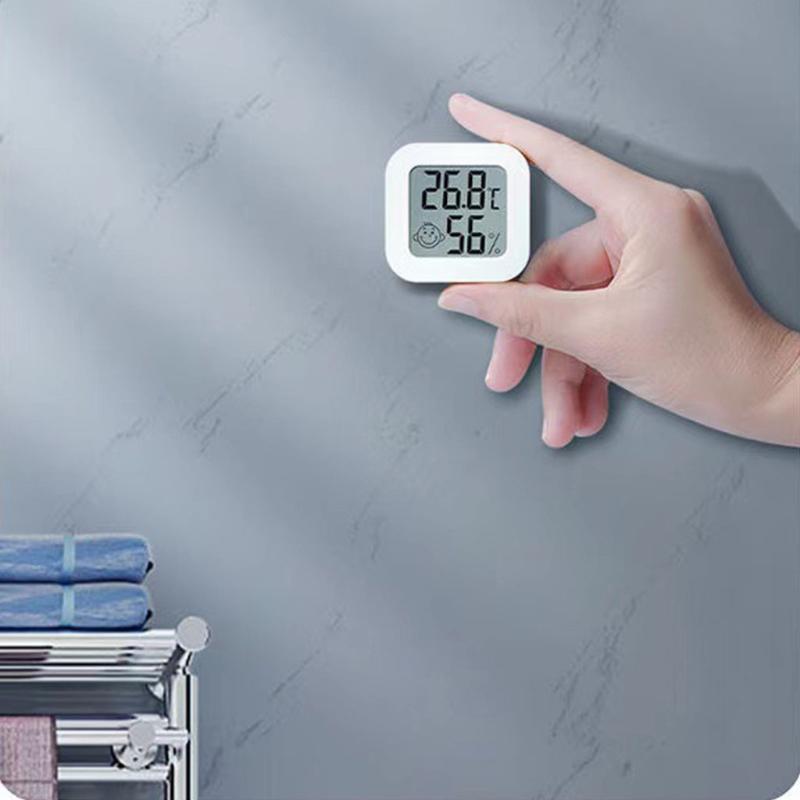 Moisture Meter Monitor Wireless for Smart Temperature Gauge Mini Hygrometer Thermometer LCD Digital Screen Thermometer