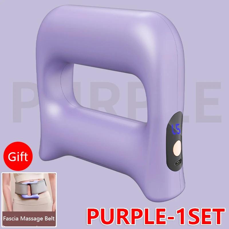 

2025 Новый ручной фасциальный массажный ролик для глубокотканного массажа, настраиваемый вибрационный инструмент для коррекции фигуры для домашнего использования в спортзале