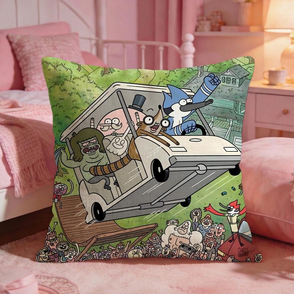RRegular SShow Cushion Cover Premium Comfort Reversible Pillow Cove Two In One Design For Any Room Car Interior