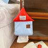 Cloth Hanging Tissue Bag Space Saving Bathroom Tissue Dispenser Tissue Roll Hanger  Kitchen
