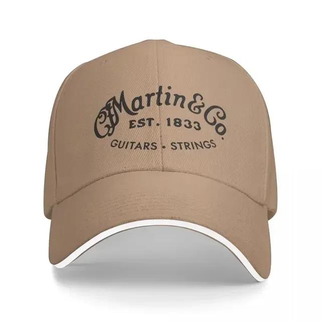 

Authentic Martin Guitar Black Design Cap Baseball Cap Streetwear Winter Hats Women Unisex