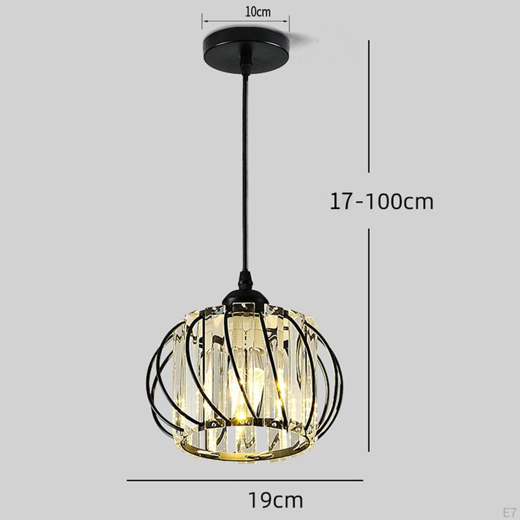 Ceiling Light Fixture LED Pendant Chandelier Adjustable Modern Hanging Lamp for
