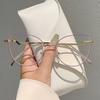 Trendy Retro Metal Cat Eye Frame Fashion Korean Style Women's Glasses Blue Light Blocking Ins Brand Design Chic Eyewear
