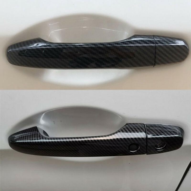 Car Door Handle Covers Trim For Honda CR-V CRV / Civic 2012 2013 2014 2015 2016 Chrome/Carbon Fiber Catch Cap