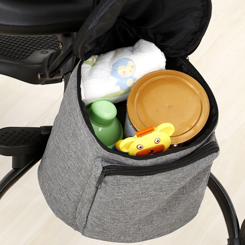 Carriage Organizer Hanging Storage Bag Mesh Storage Basket Bottle Storage Bag Baby Stroller Bag