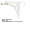 Christmas Wreath Hook White Color Easy To Install Welcome Sign Hanger Wreath Hook Front Door Decoration