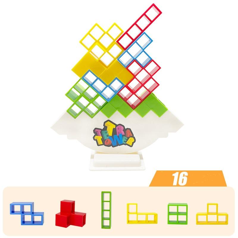 

Игра на баланс, раскачивание, складывание, высокие русские кубики, складывание, музыка, концентрация детей, настольные игрушки.