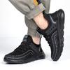 Breathable Men's Flying Weaving Four Seasons Anti-smashing and Anti-piercing Construction Site Safety Shoes Labor Insurance Shoes