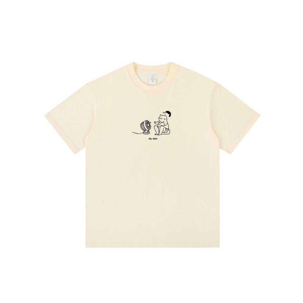 Unisexové japonské retro Harajuku tričko s krátkým rukávem streetwear