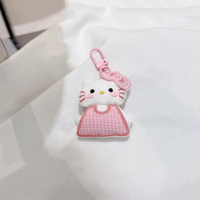 Cartoon Niedliche Kt Katze Plüsch Schlüsselanhänger Lieblich Stoffpuppe Schlüsselring Taschenanhänger Rucksack Hängedekoration Mädchen Geburtstagsgeschenke