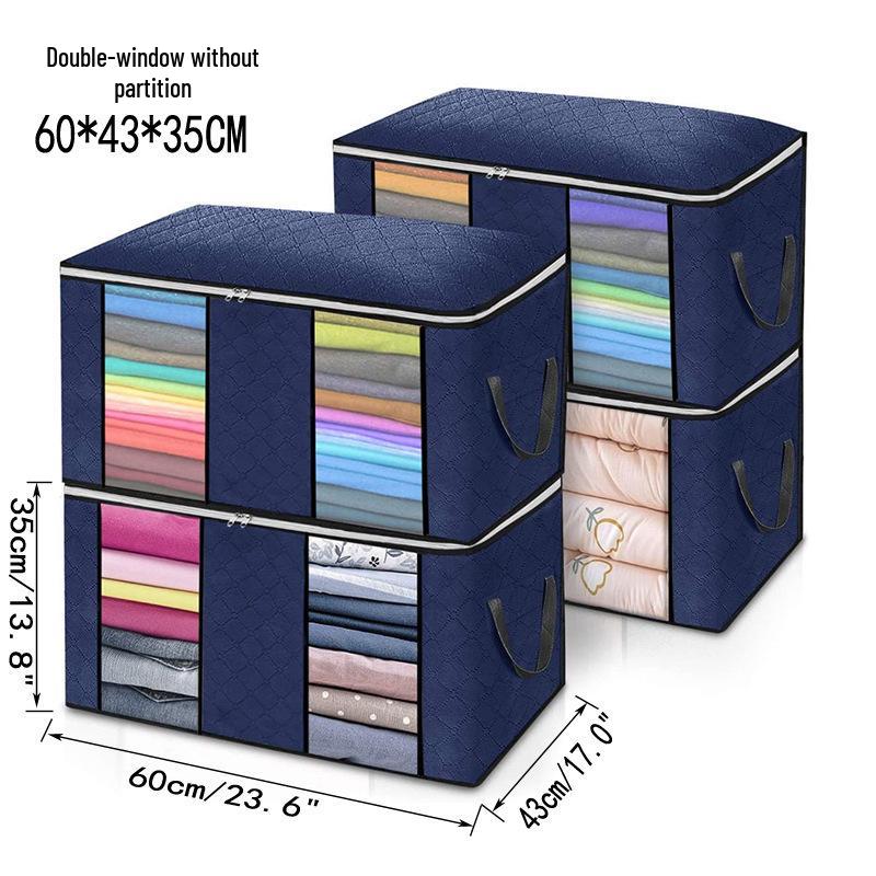 Premium Dustproof Moistureproof Non-Woven Storage Bag for Clothes and Quilts - Thickened Moving Solution