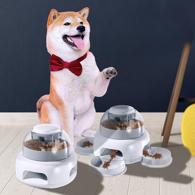 Dog Feeder Bowl Interactive Dog Feeder Pop Up Cat Dog Food Toy Slow Feeding Snack Dispenser Bowl Training Dogs Feeding Bowls