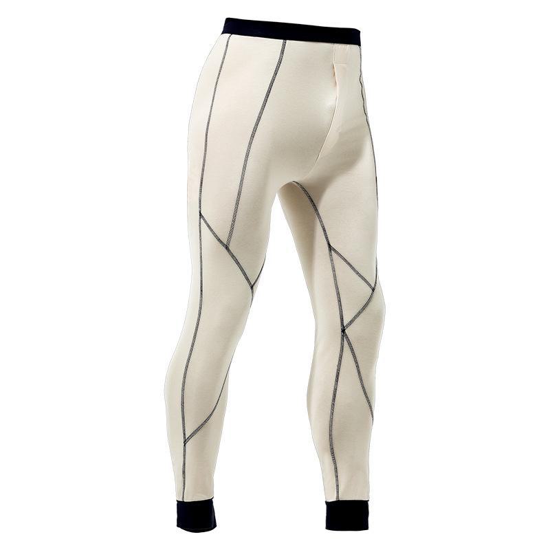 

Мужские облегающие теплые брюки из хлопчатобумажной шерсти - молодежный тренд осень/зима