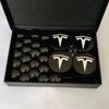 30PCS 4PCS 26PCS for Model 3 Y S/X Model Y Juniper Car Wheel Center Hub Decorative Caps Badge Lug Nut Protective Cover