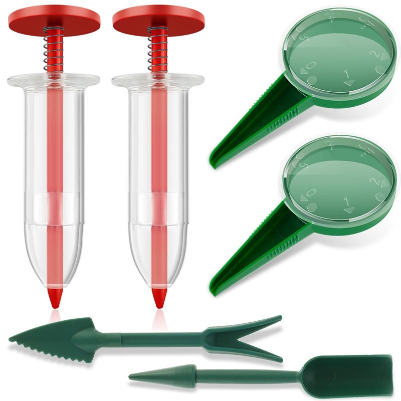 Seeds Spreader Seed Spacer and Seeder Tool Gardening Drilling and Loosening Tools Soil Puncher Loosening Gardening Accessories