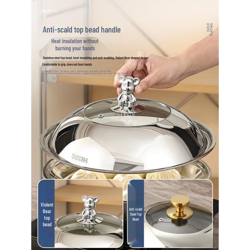 304 Stainless Steel Pot Lid
