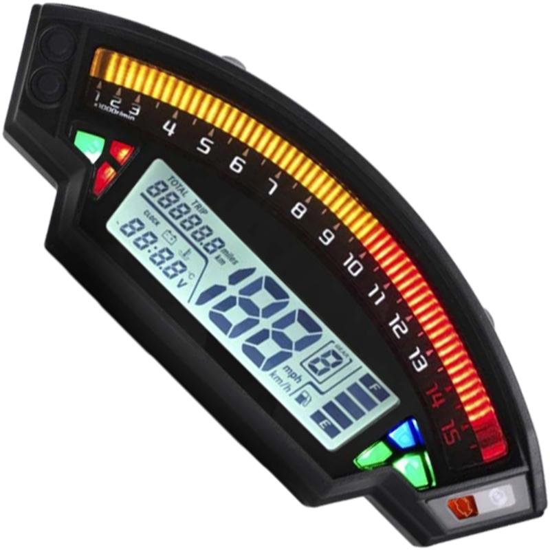 

Motorcycle Digital Tachometer for 2012-2017 Replacement LCD Color Screen Speedometer Odometer Speed Gauge Meter 1