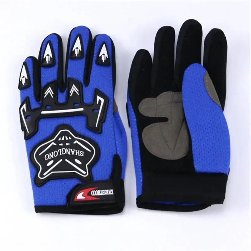 TDPRO Celoprstové motocyklové rukavice Dětské Luvas Motocross Luvas Motorbike Guantes Dětské Závodní Moto Rukavice