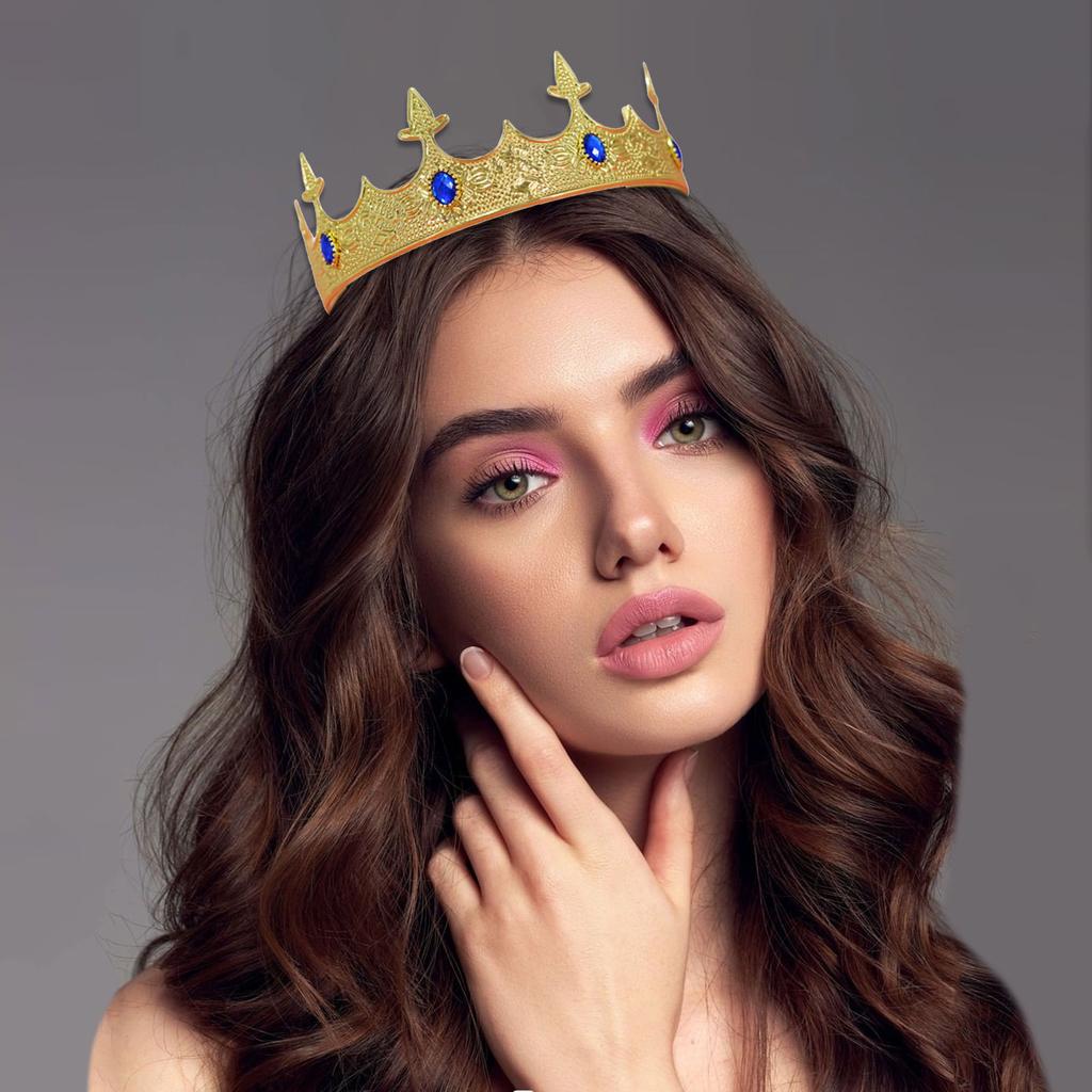 Elegantes Herren-Kopfschmuck-Diadem-Krone-Haarband für Cosplay und besondere Anlass-Themenveranstaltung-Verkleidung-Haarband