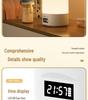 Eye-friendly LED Night Light: Bedroom, Dormitory, Desk & Bedside Lamp with Charging Function - Popular Atmosphere Lamp for Students