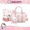 2025 Cute Kitty Cat Boston Pillow Bag - Women's Handbag, Shoulder & Crossbody Bag
