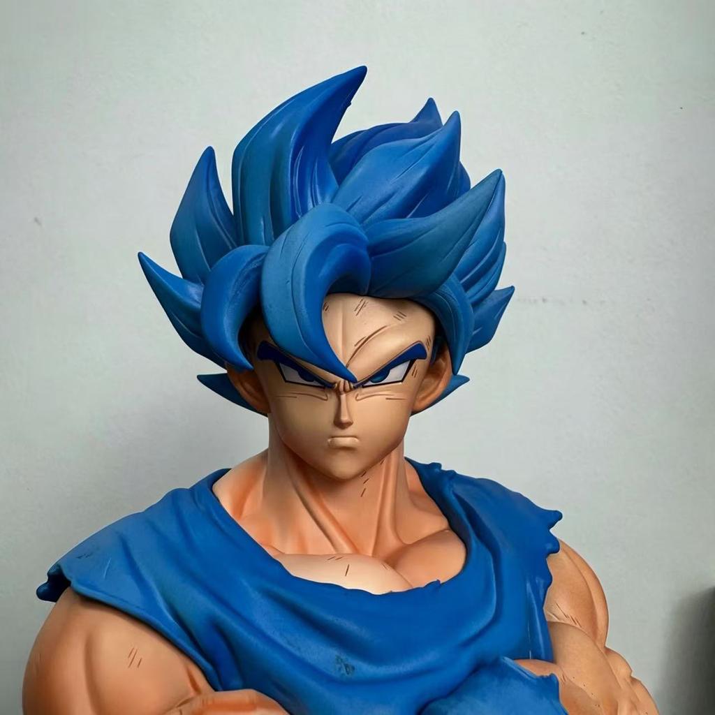 YJ Statue Dragon Ball Z Ssj1 Goku Figure Ssj1 Son Goku Super Saiyan PVC Action Figures Collection Model Toys Gifts