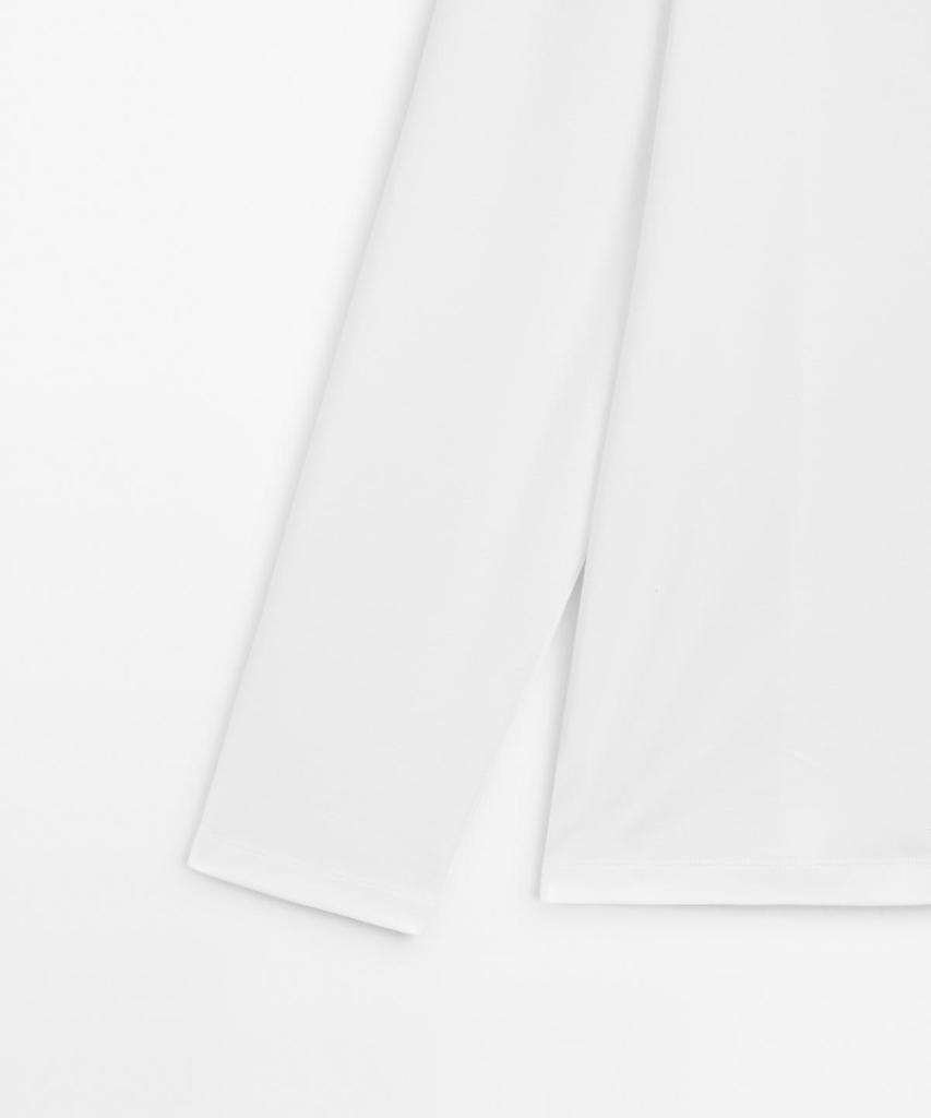Masimodutti Long Sleeve Medium Weight Cotton T-Shirt